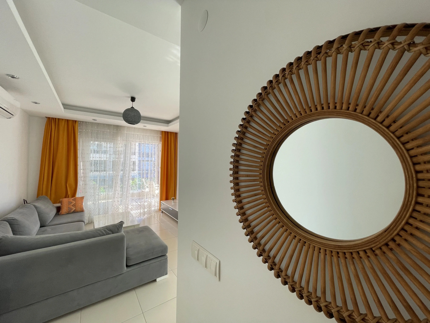 Апартаменты у моря 320 м с балконом