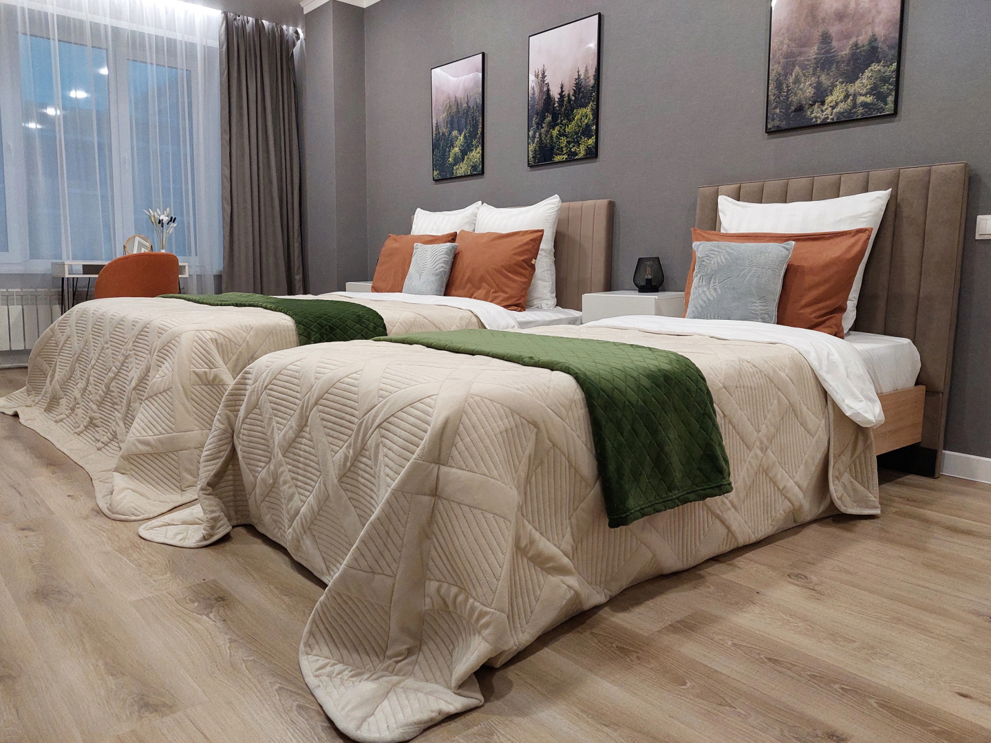 Квартира Abakan.Apart в Современном Экостиле