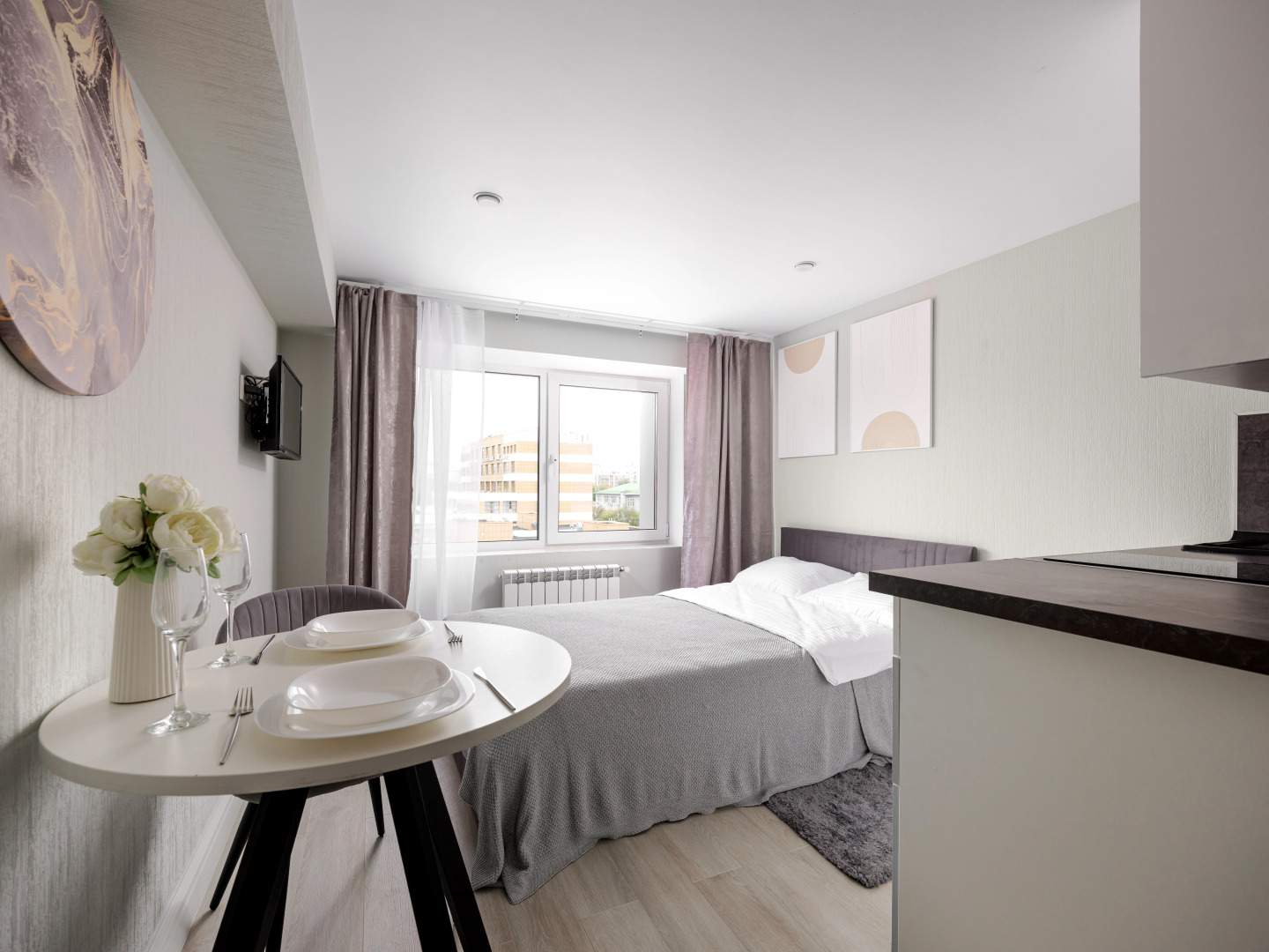 Апартаменты ДВА ГОРОДА у метро Электрозаводская