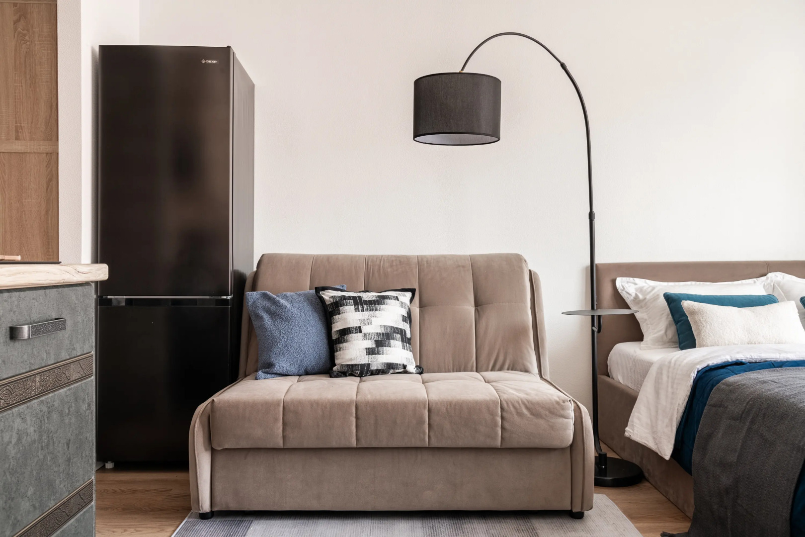 Квартира Уютная студия на четверых на Малой Очаковской