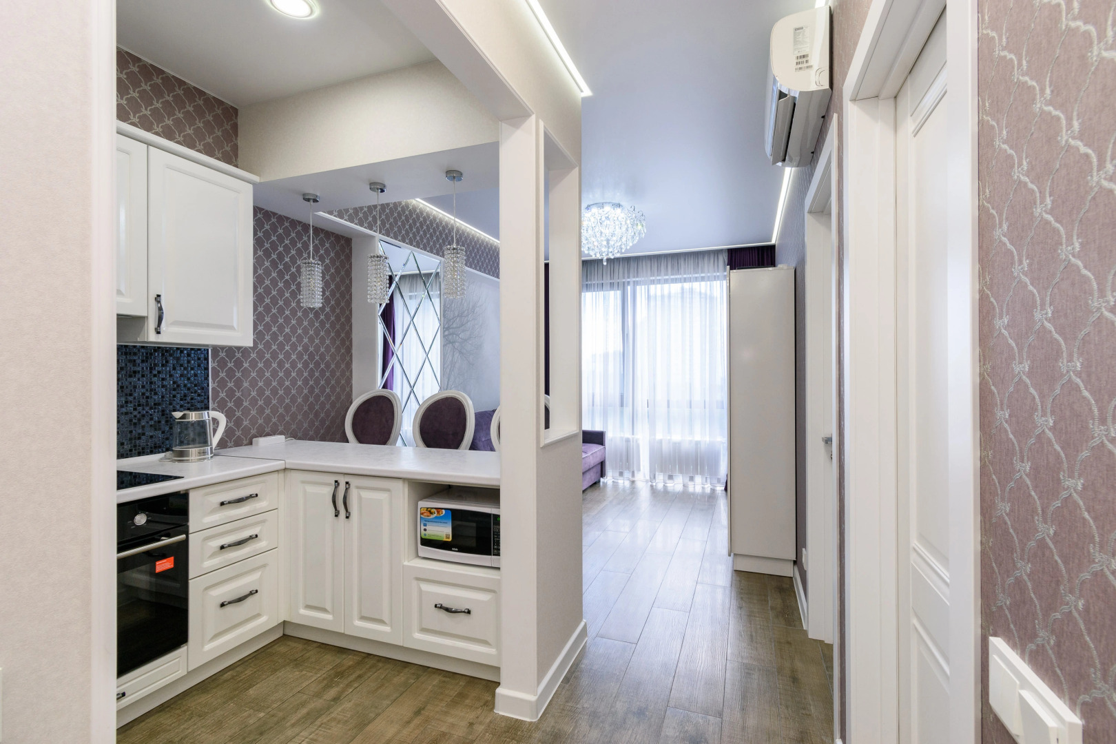 Апартаменты двухкомнатные в ЖК Сокол