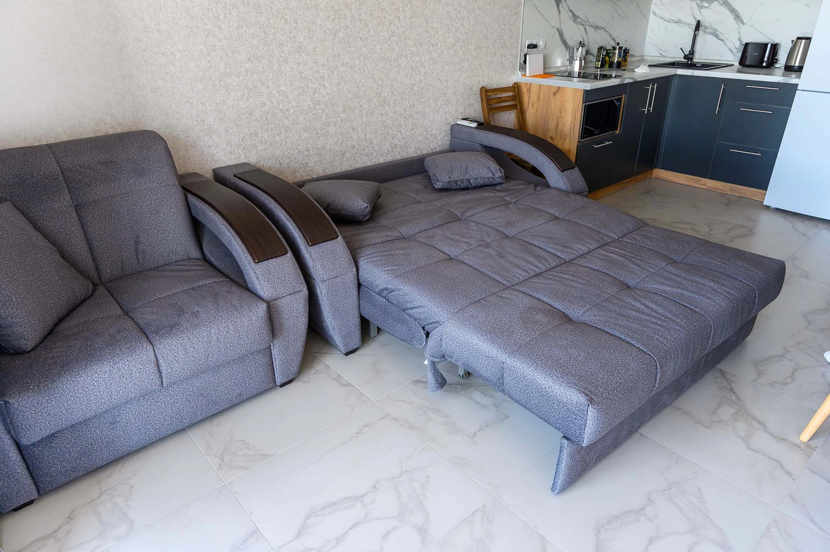 Апартаменты в центре Сочи для 3 гостей ЖК Сокол с видом на море