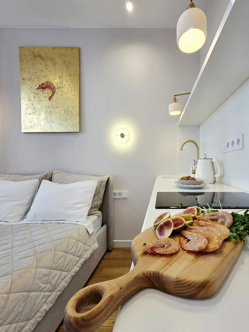 Квартира Уютная Студия в Облаках 2