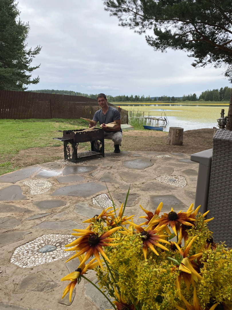 Частный дом Дом на берегу озера Селигер