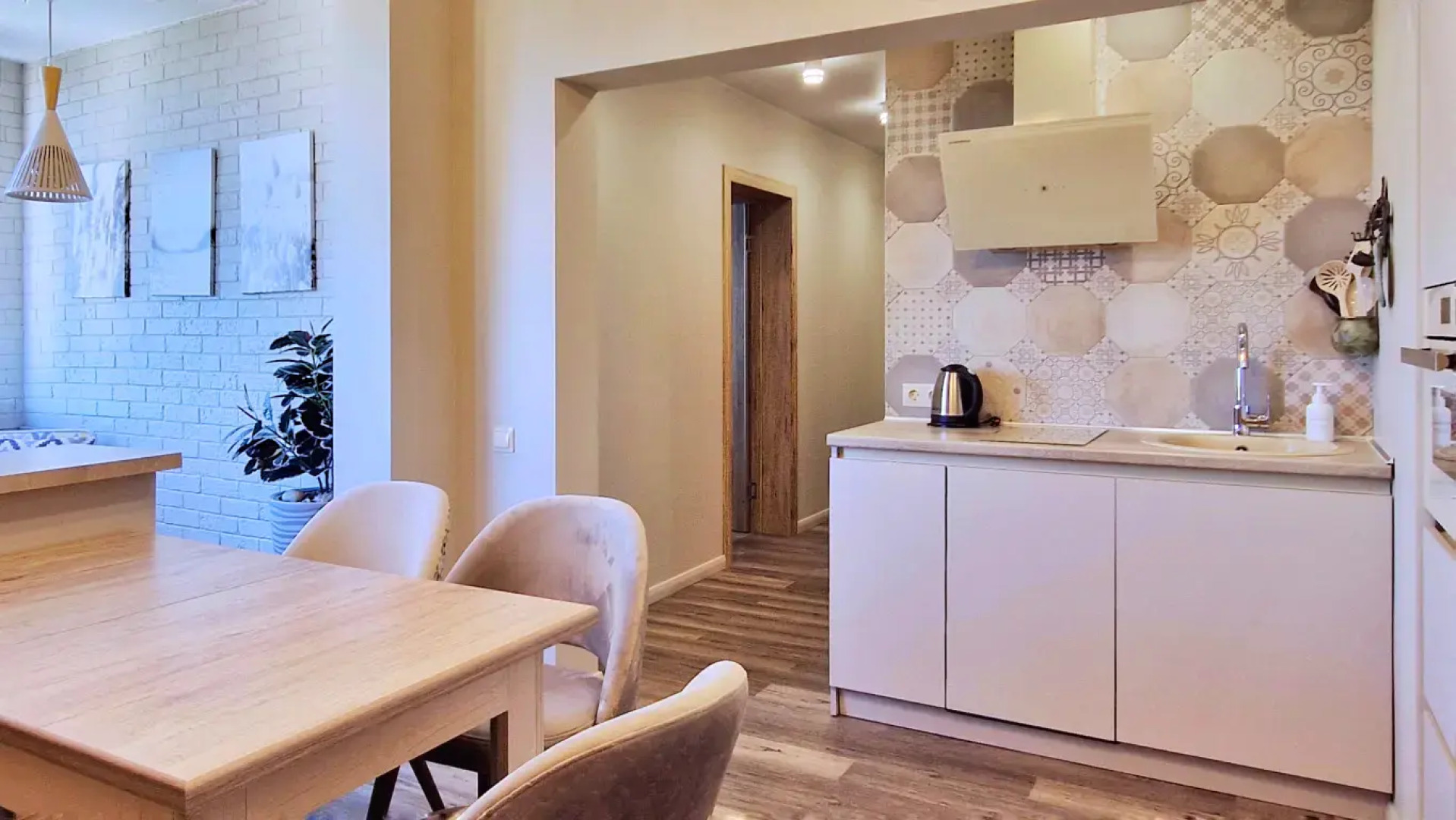 Квартира двухкомнатная с панорамным видом