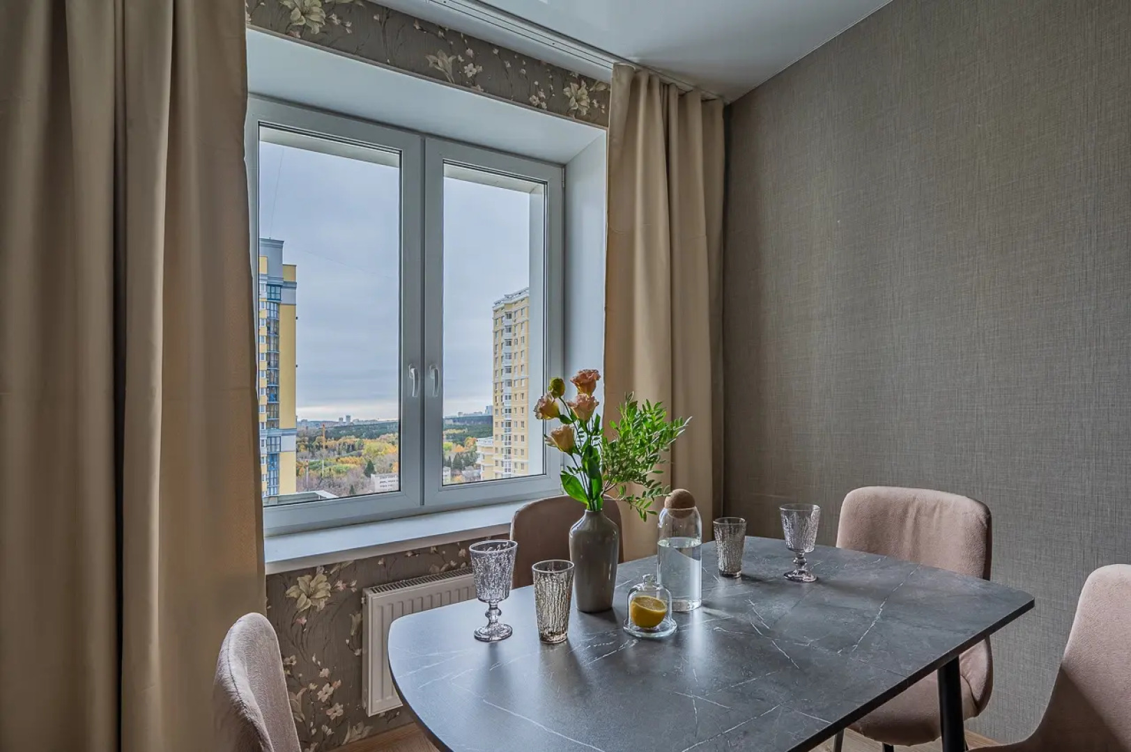 Квартира Уютная в современном районе рядом с автовокзалом