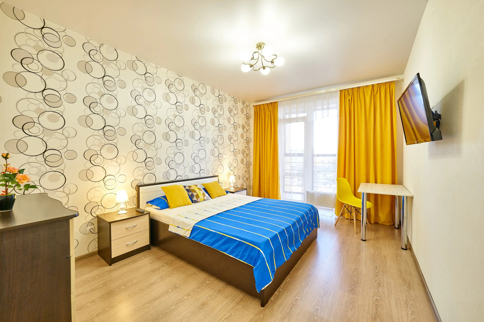 Квартира Евродвушка на 5 человек в ЖК Солнечный город по адресу Николая Островского 93/в