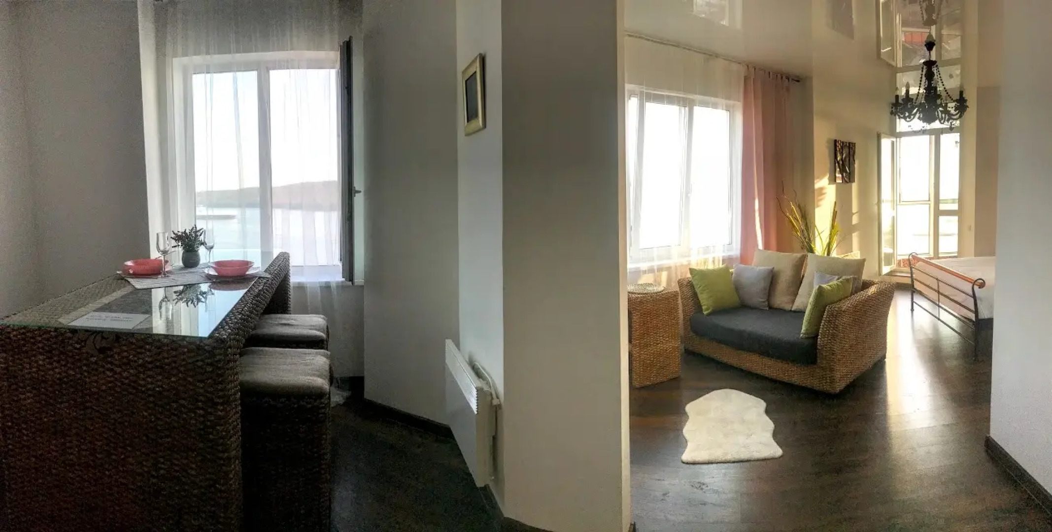 Апартаменты Солнечная Студия с Видом на Море