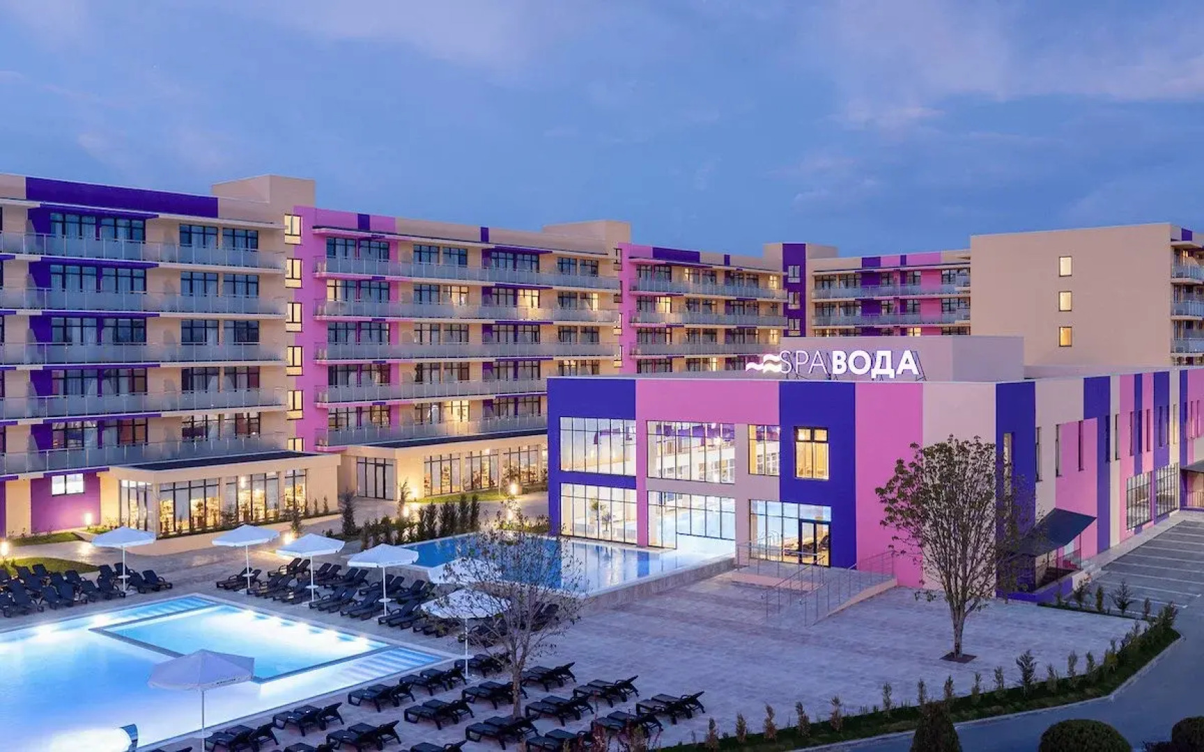 Отель Fioleto Ultra All Inclusive & SPA Anapa Miracleon