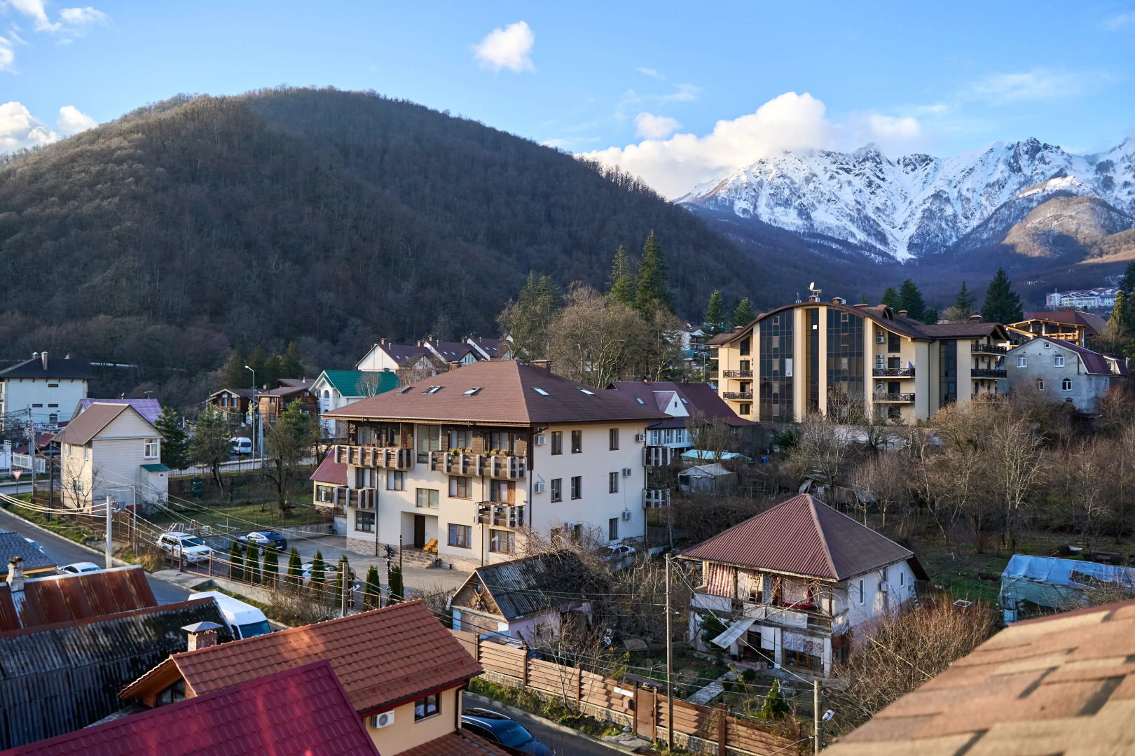 Апартаменты с хаммамом и видом на горы