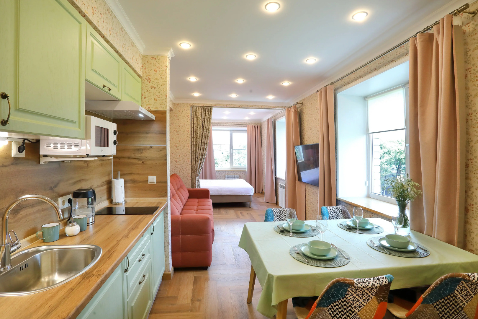 Апартаменты Квадро с парковкой