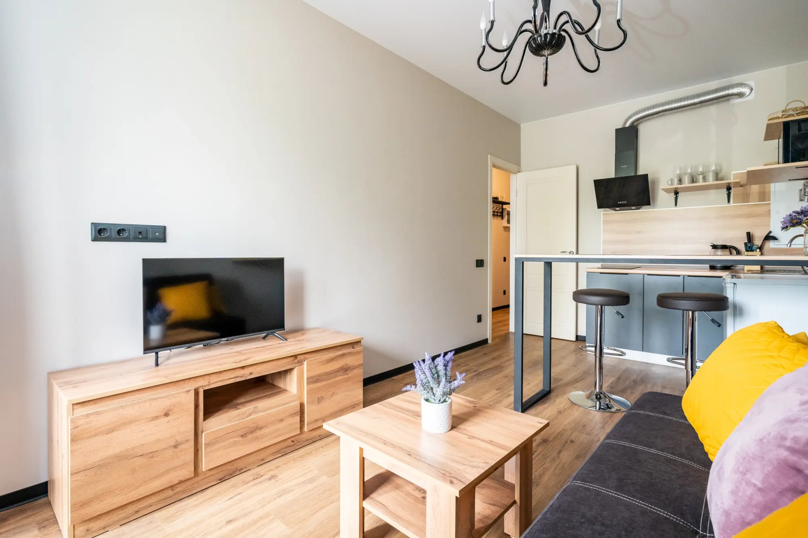 Квартира комфортная однокомнатная в новом ЖК Видный