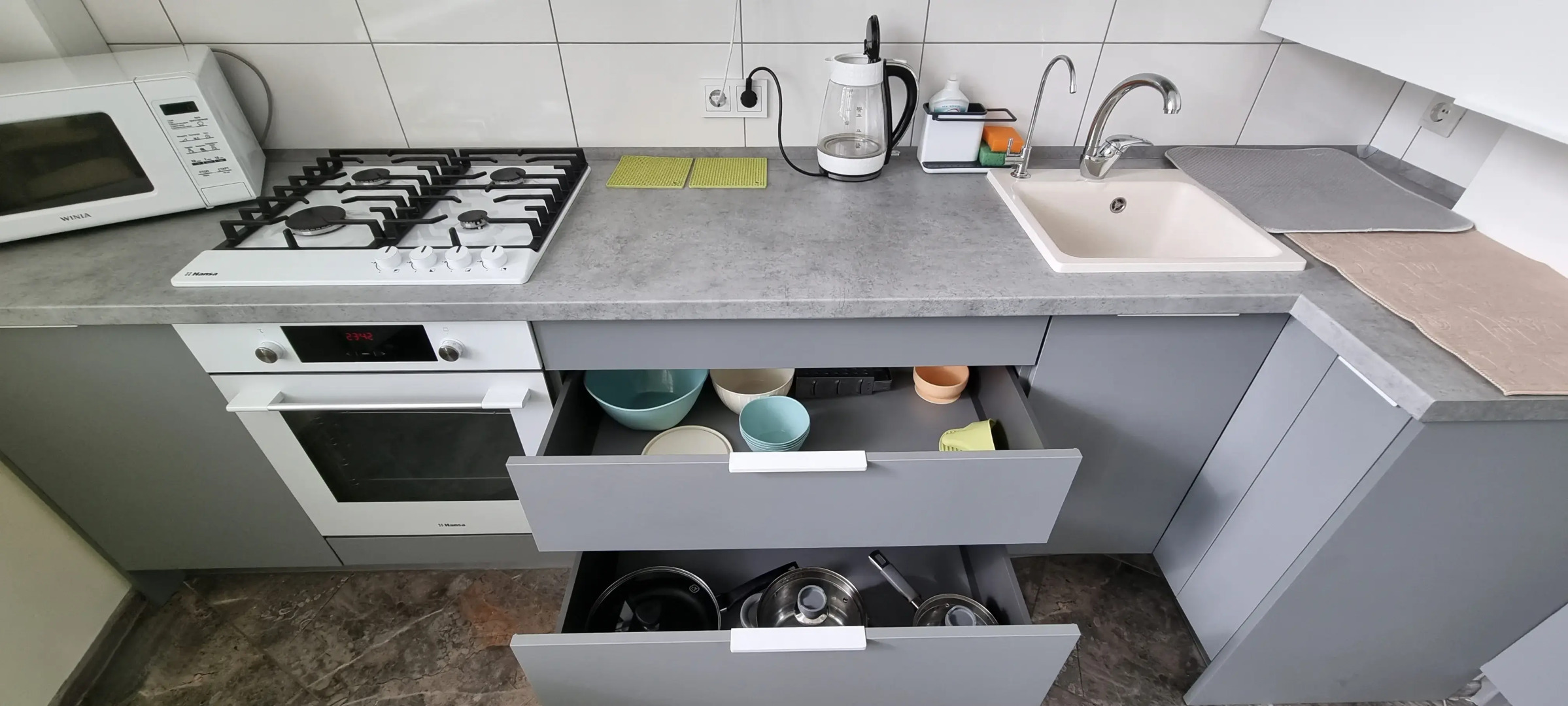 Апартаменты двухкомнатные в центре с террасой