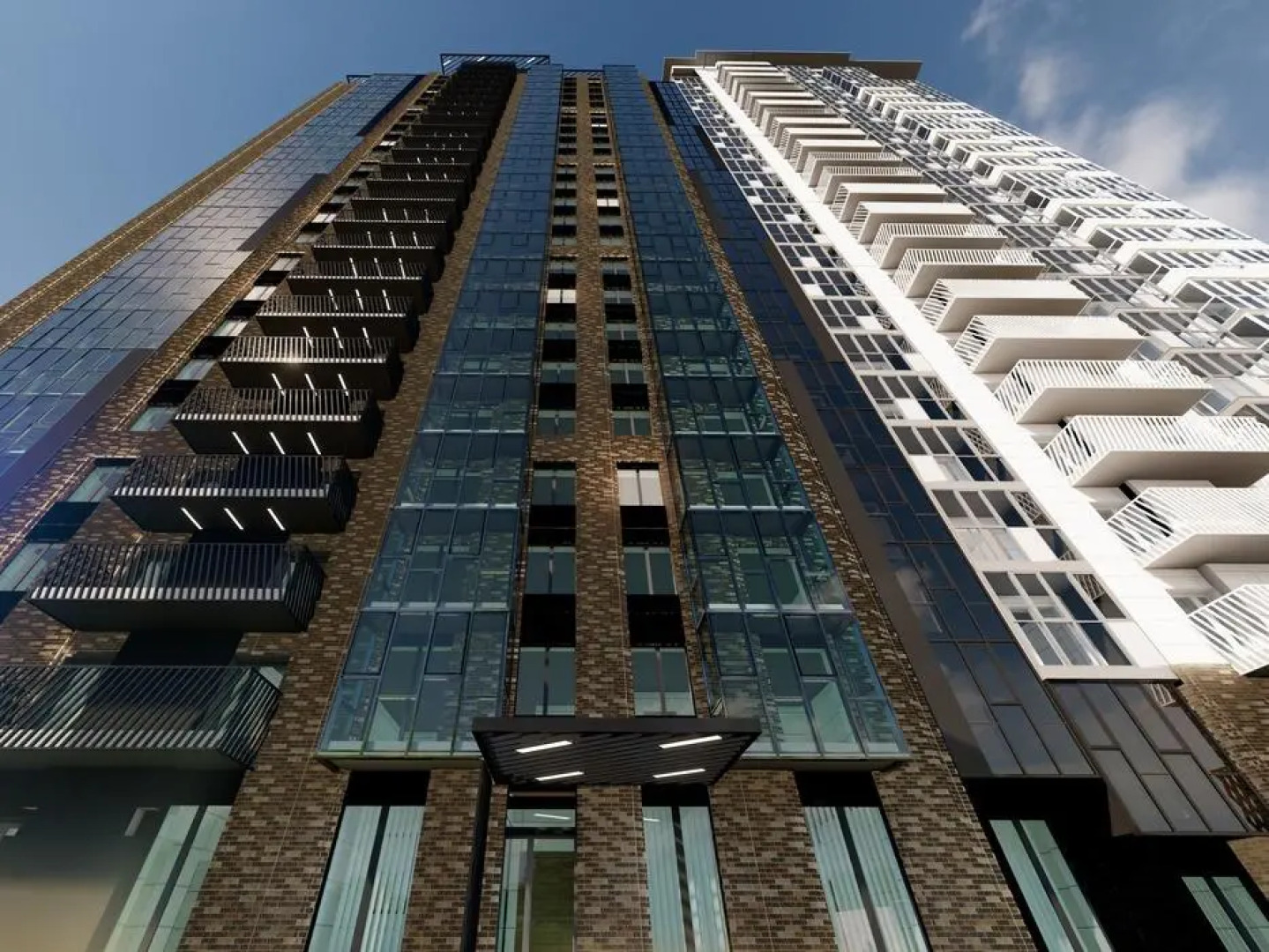 Апартаменты с Двумя комнатами в Новом доме с видом на Барамзиной 38