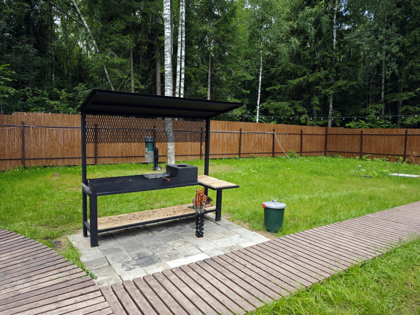 Частный Дом Уютный в Лесу с Чаном