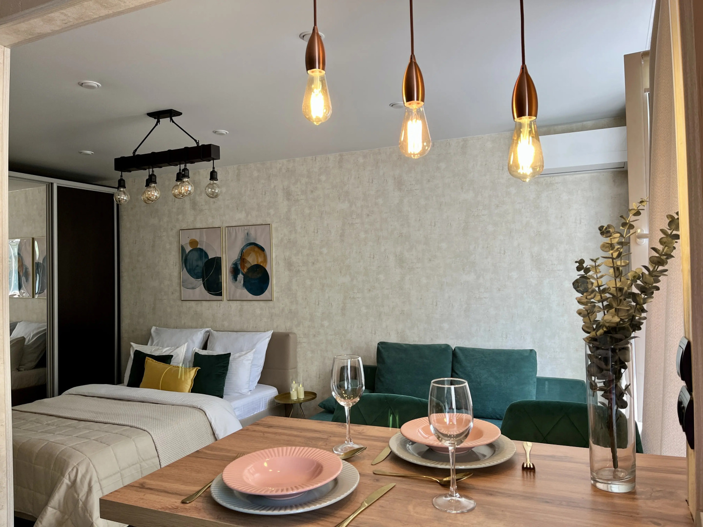 Квартира Студия Бесконтактное заселение Мкр. КПТ Odeyalkin