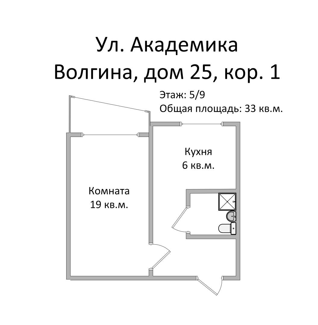 Апартаменты FortEstate Академика Волгина 25к1