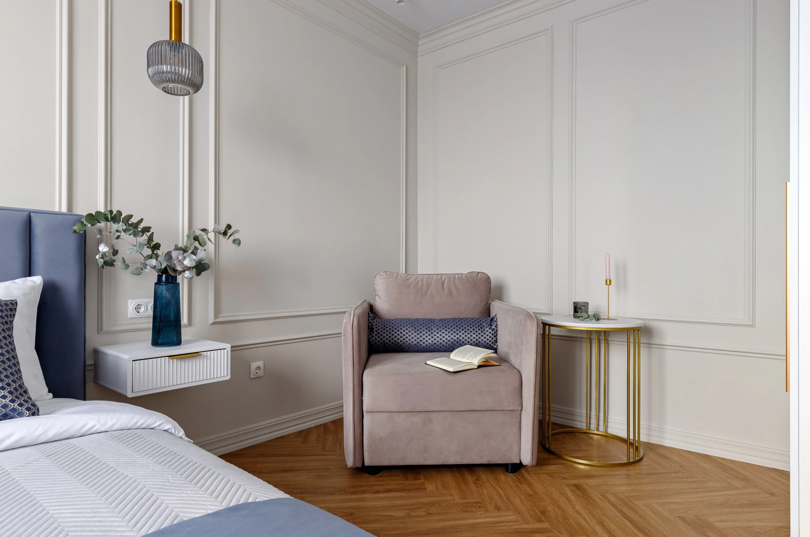 Апартаменты Любимово Голубой