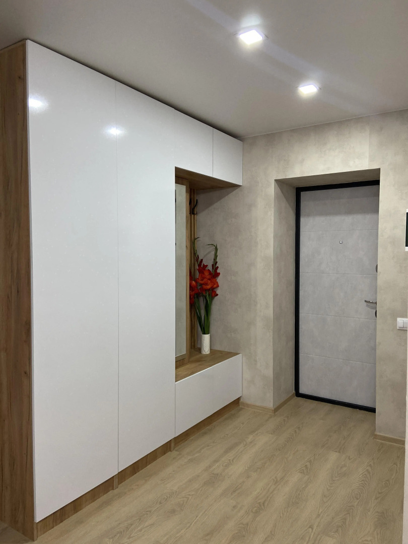 Квартира студия в центре города 50 оттенков серого