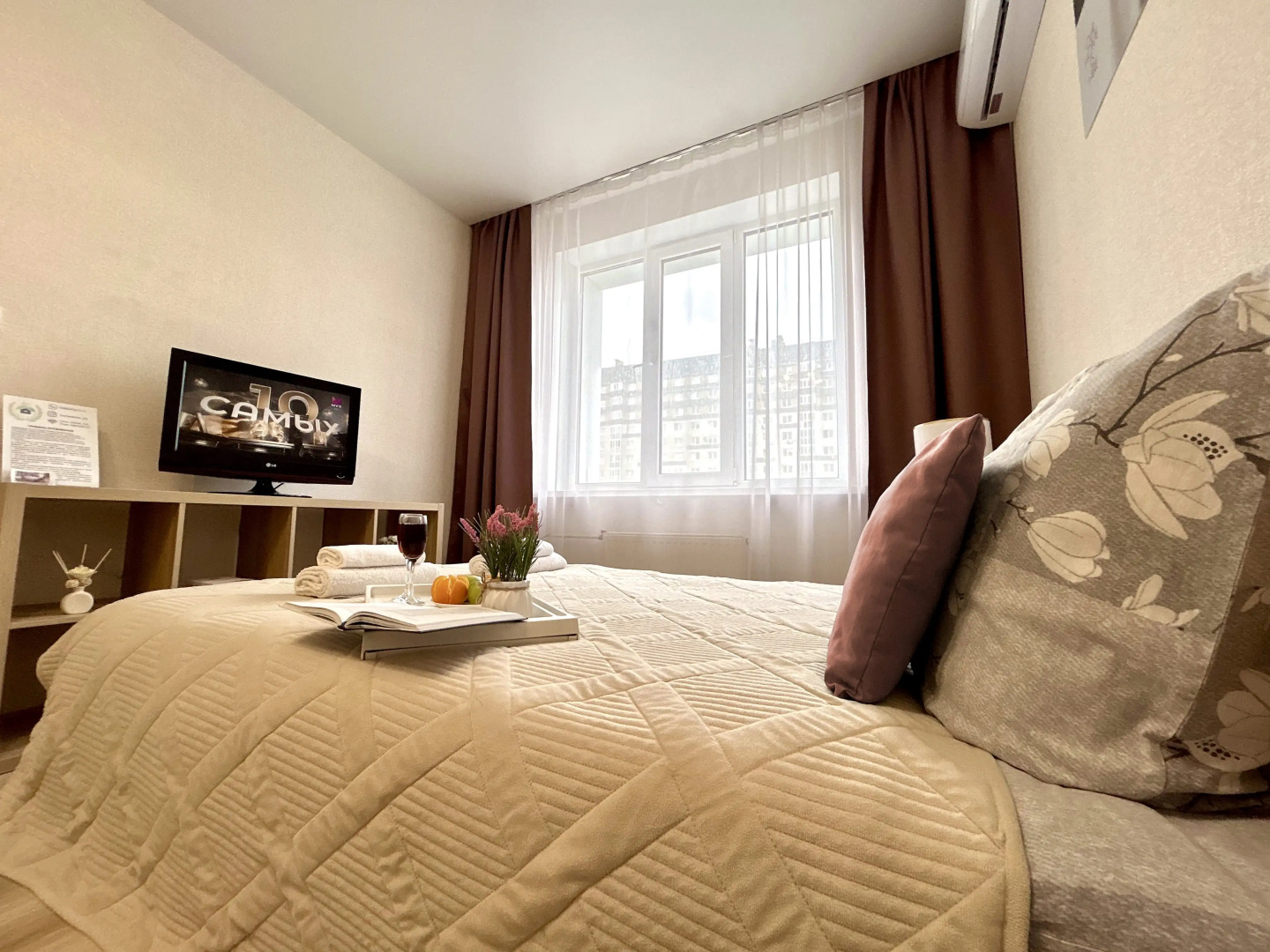 Апартаменты FSF С Кофемашиной в Географическом Центре Города