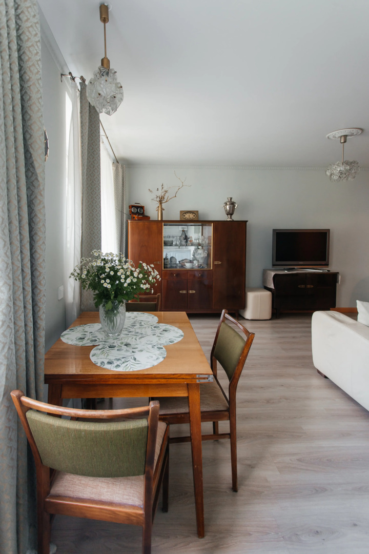 Квартира в стиле mid century