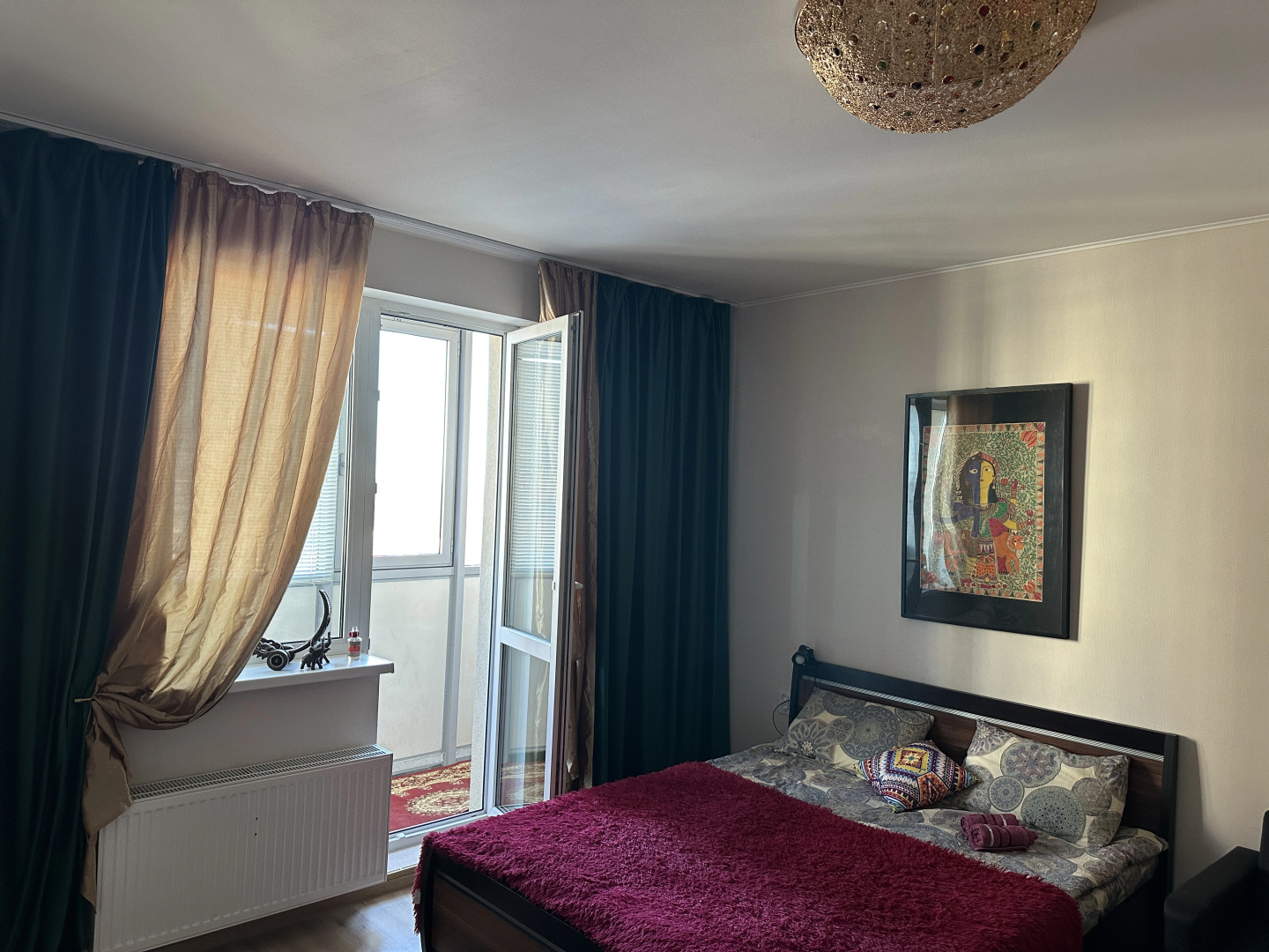 Апартаменты Студия на 3их человек у метро Девяткино