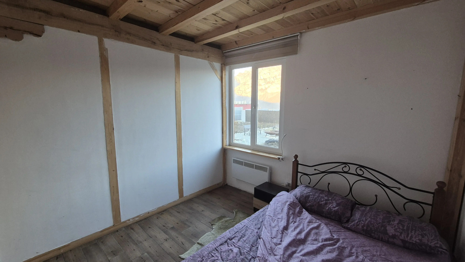 Частный дом с камином в горах