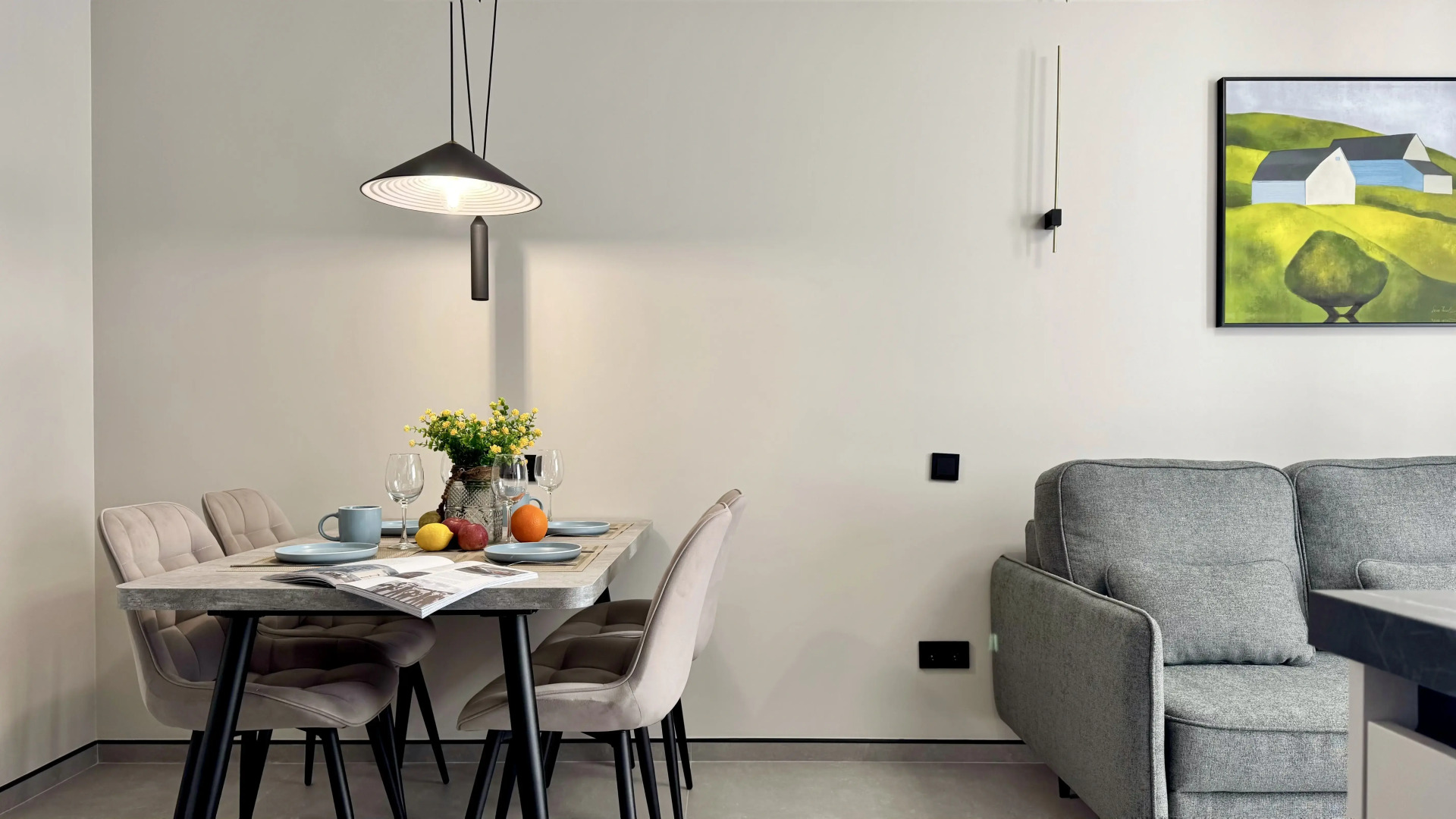 Апартаменты с балконом и видом на море  ЖК Фрукты 77 Я на Море