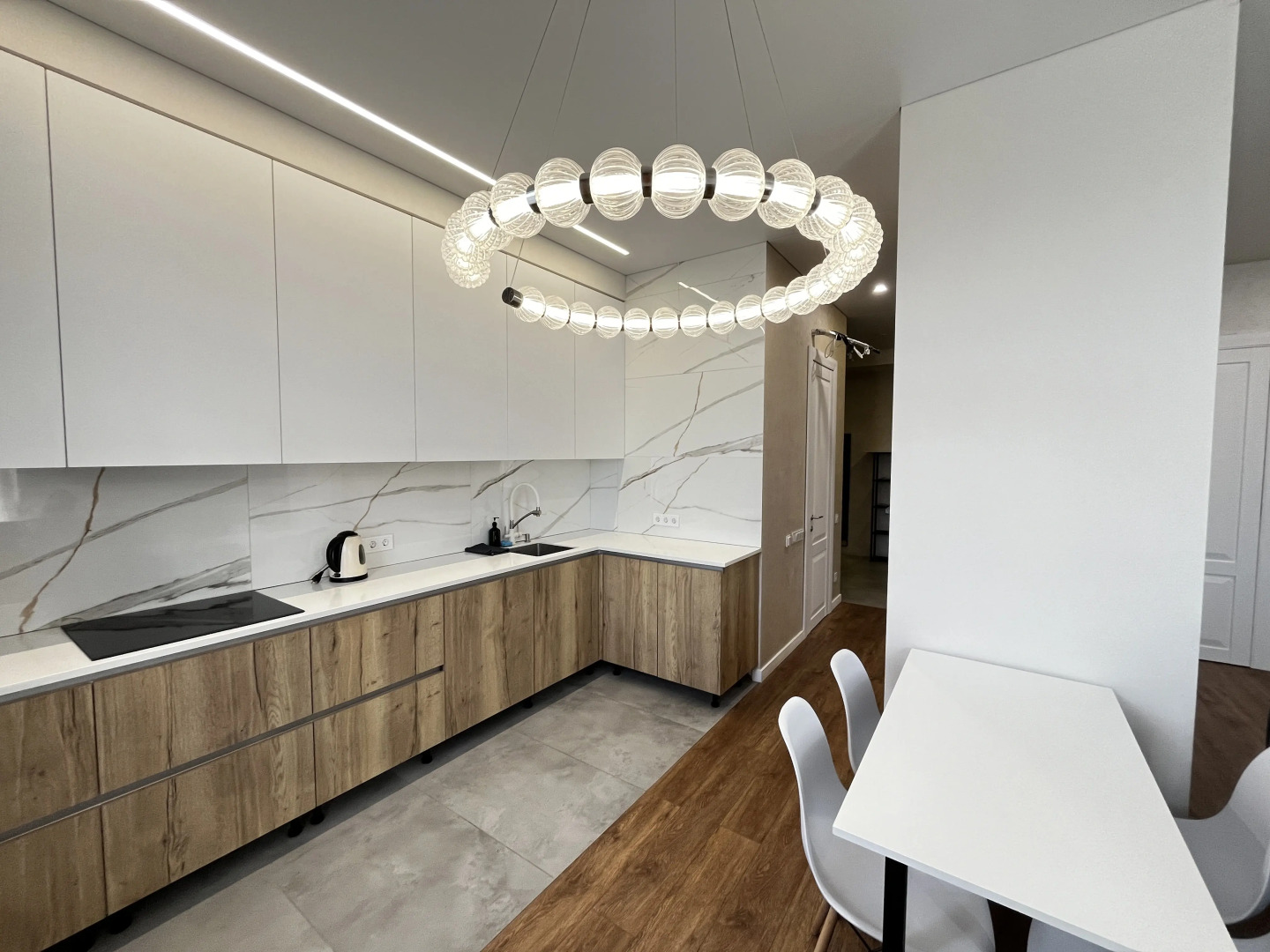 Квартира современная трешка в Скандинавии