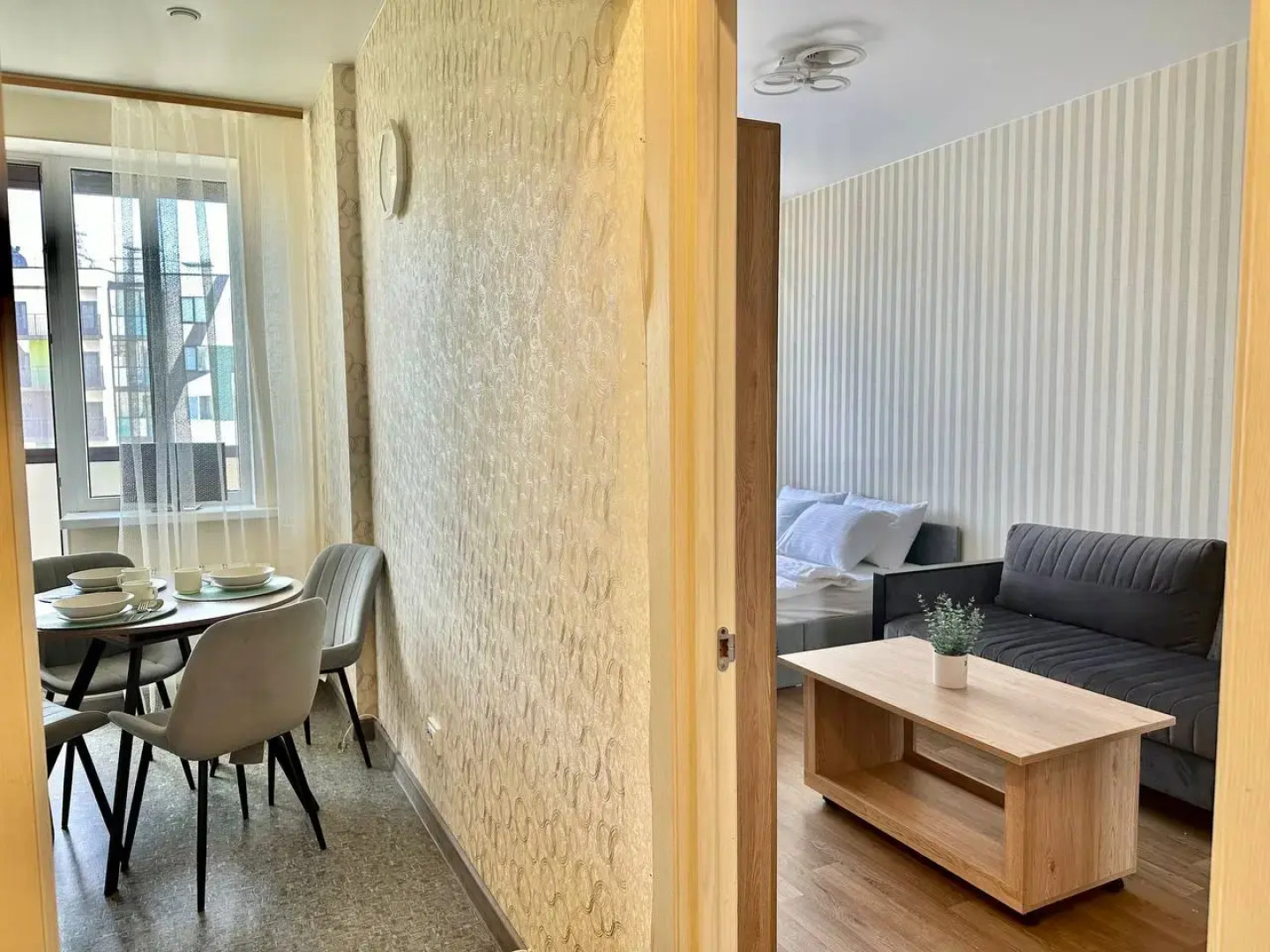 Квартира на 5 Человек с Парковкой