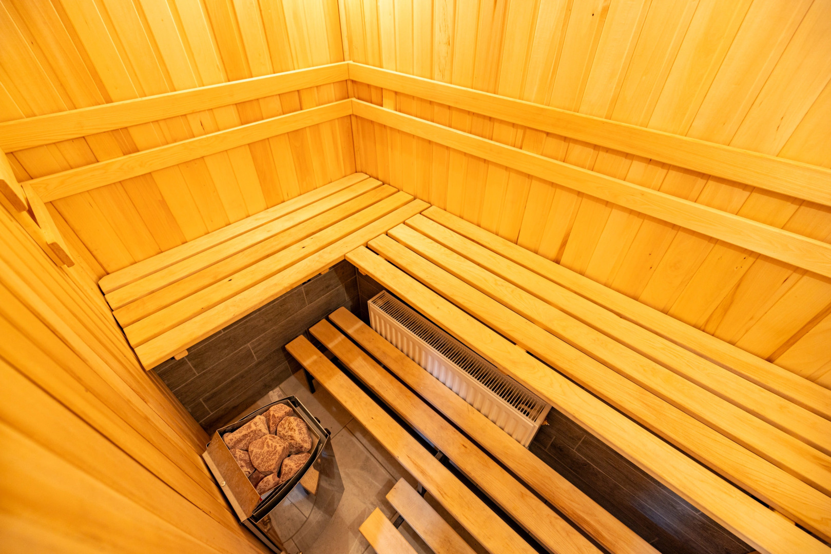 Двухуровневая квартира с сауной Огонь-Вода