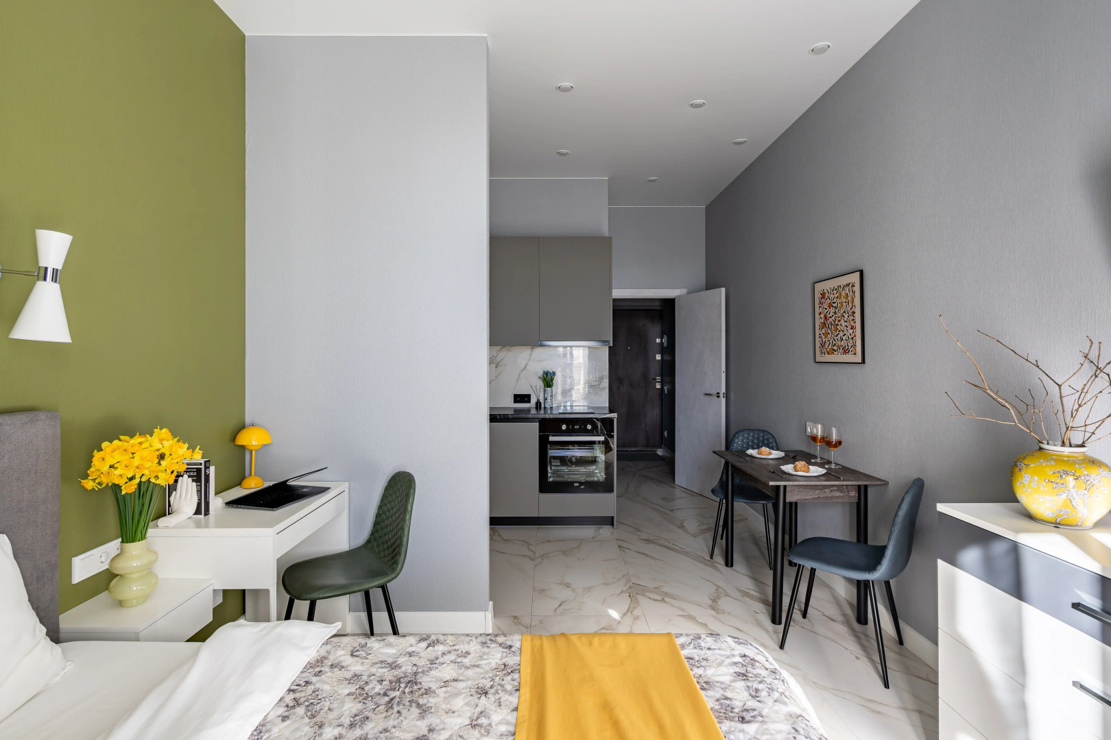 Квартира GreenGrey Studio