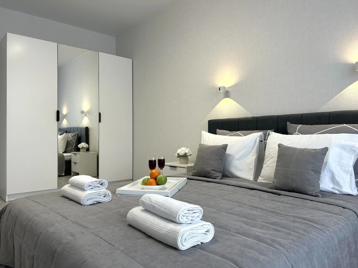 Апартаменты FSF Уютная Евродвушка в Цветах Башкирии (Мега, М5, аэропорт)