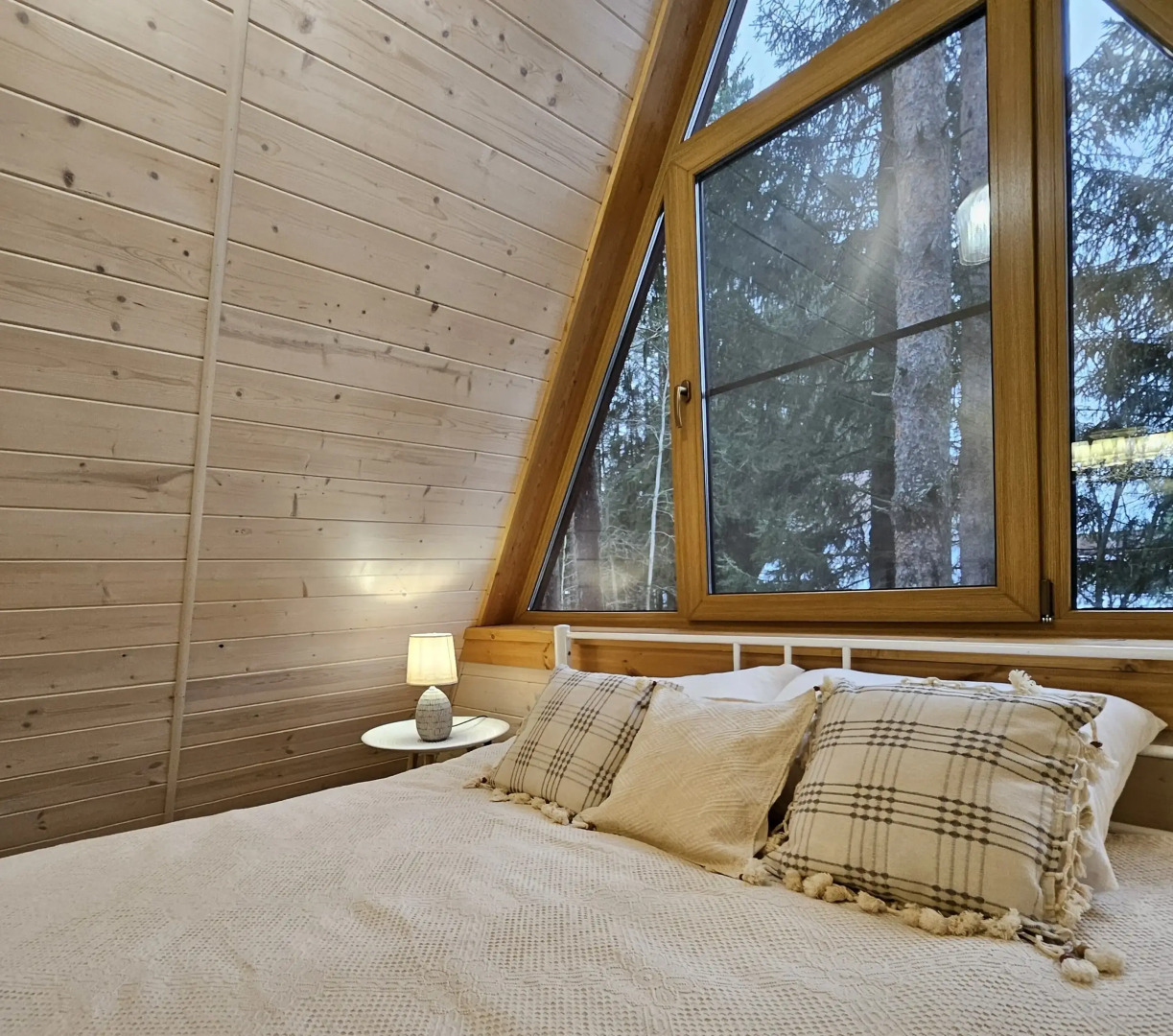 Частный дом светлый А-фрейм