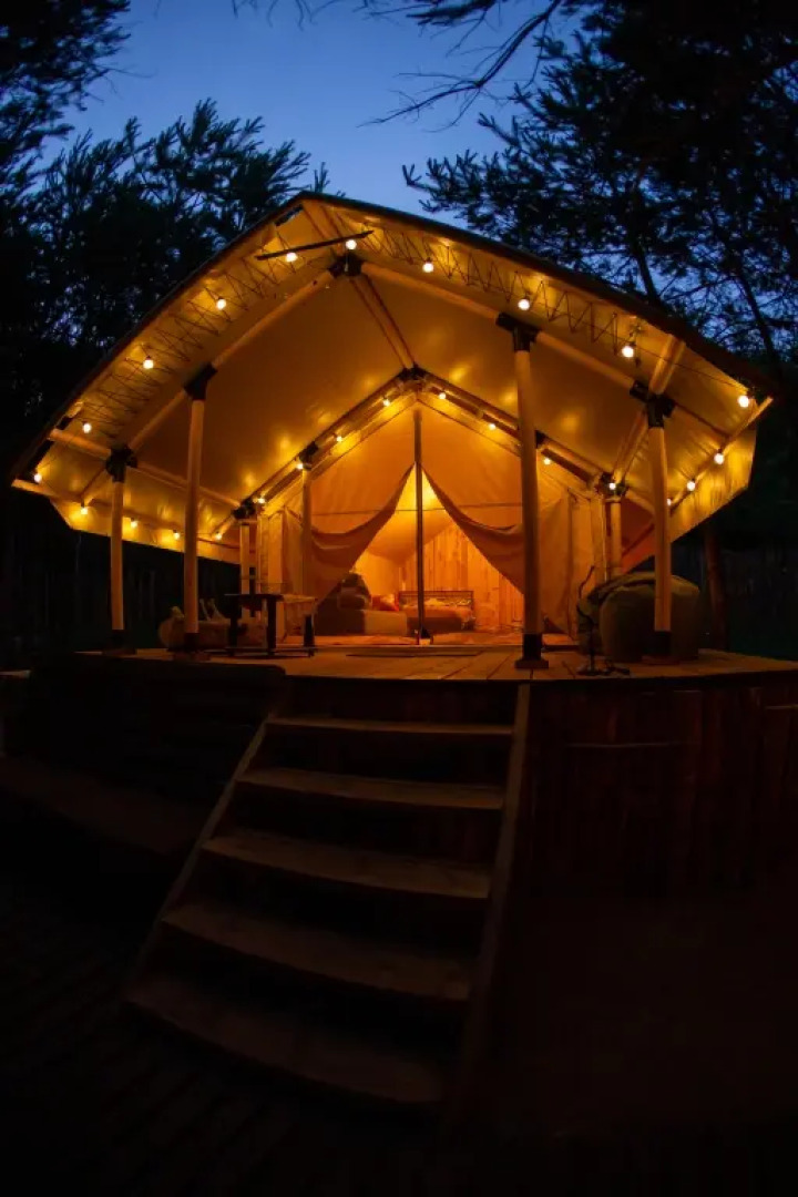 Частный Дом О, Дни в Лесу Уютный Лодж