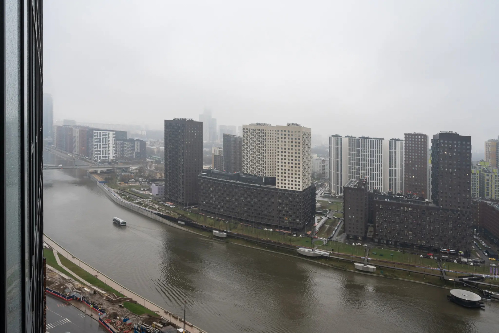 Апартаменты возле Москва-сити с Красивым Видом на Реку Москва