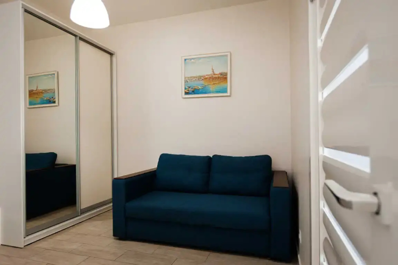 Апартаменты с видом на море и с балконом