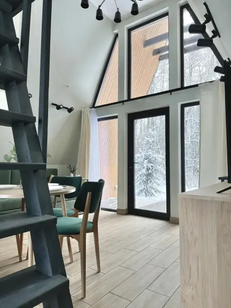 Частный Дом Афрейм с видом на лес №2