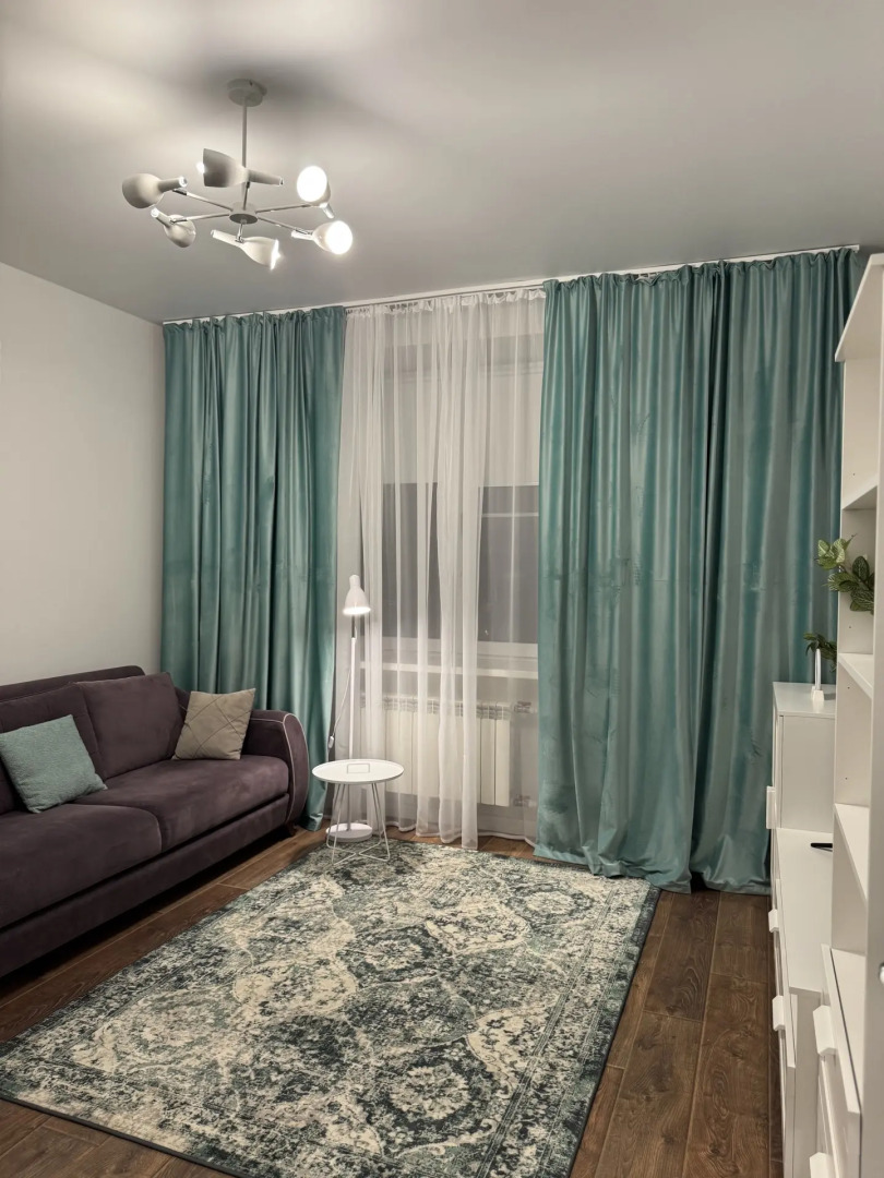 Квартиры "Пижама": 1-к «Лиловая мята» на Аллее Героев