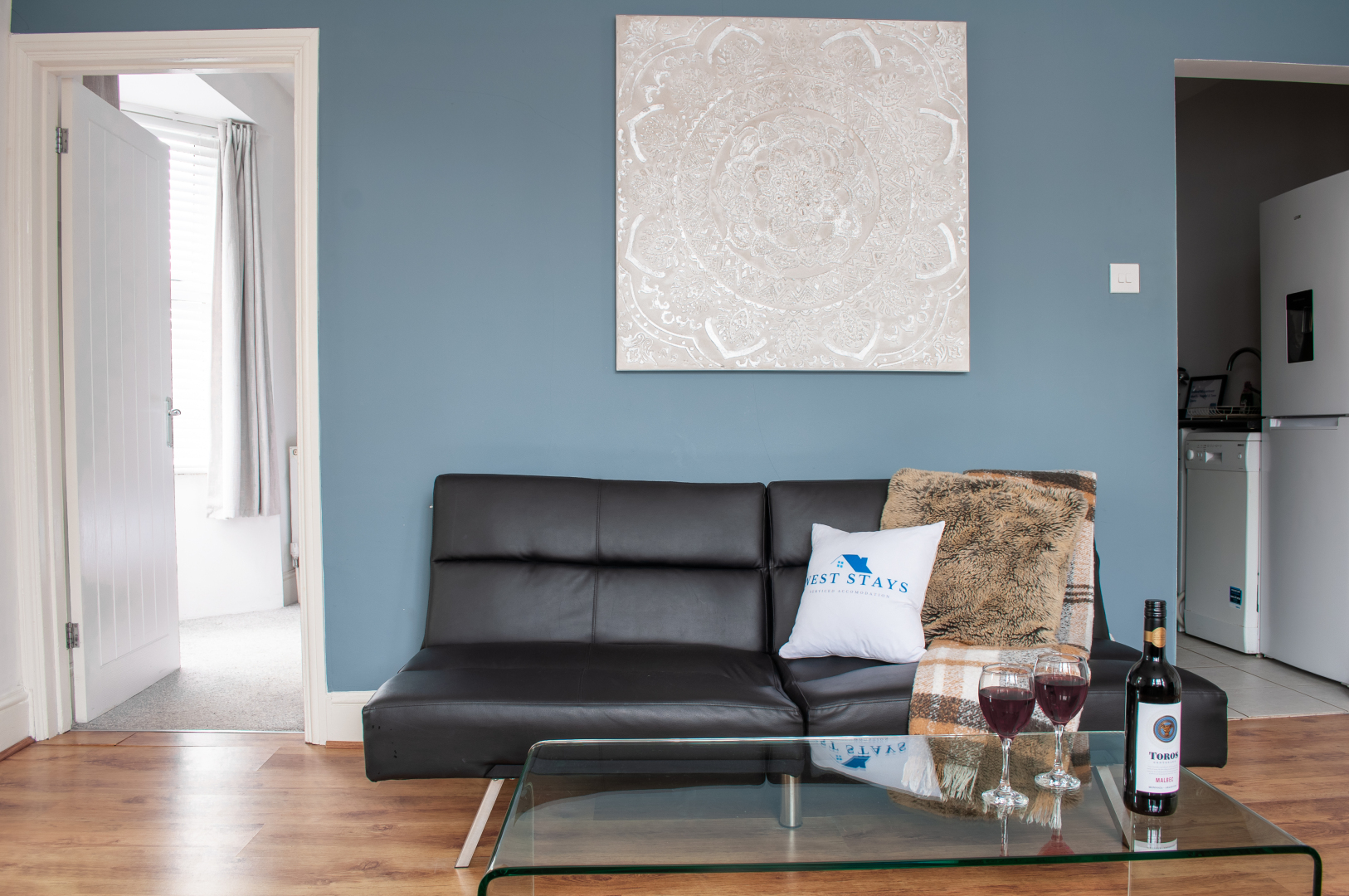 Квартира  Bedford Rd Apartment| Ideal for Hospital & Town Cn