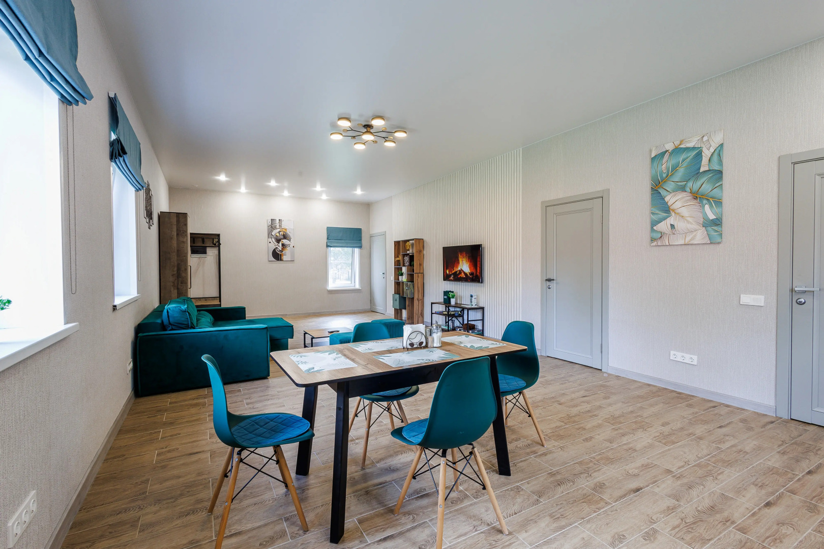 Частный дом Дом с 2-мя спальнями у дубового леса