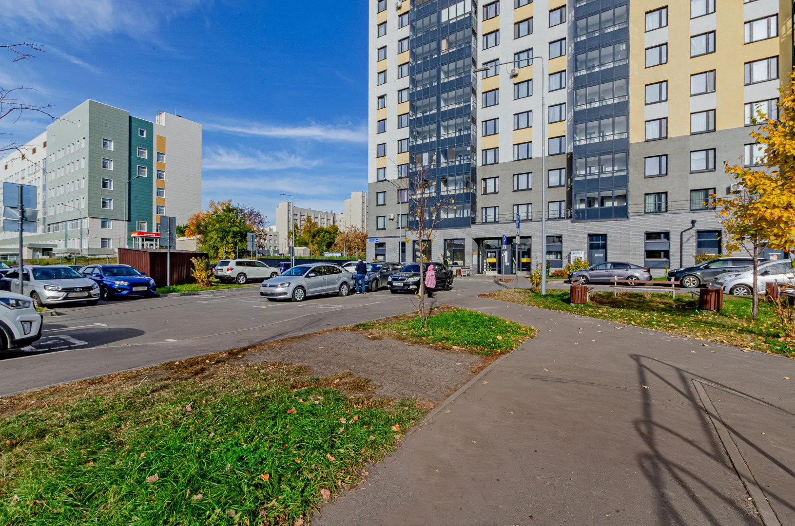 Квартира Уютная квартира в новом современном жилом комплексе