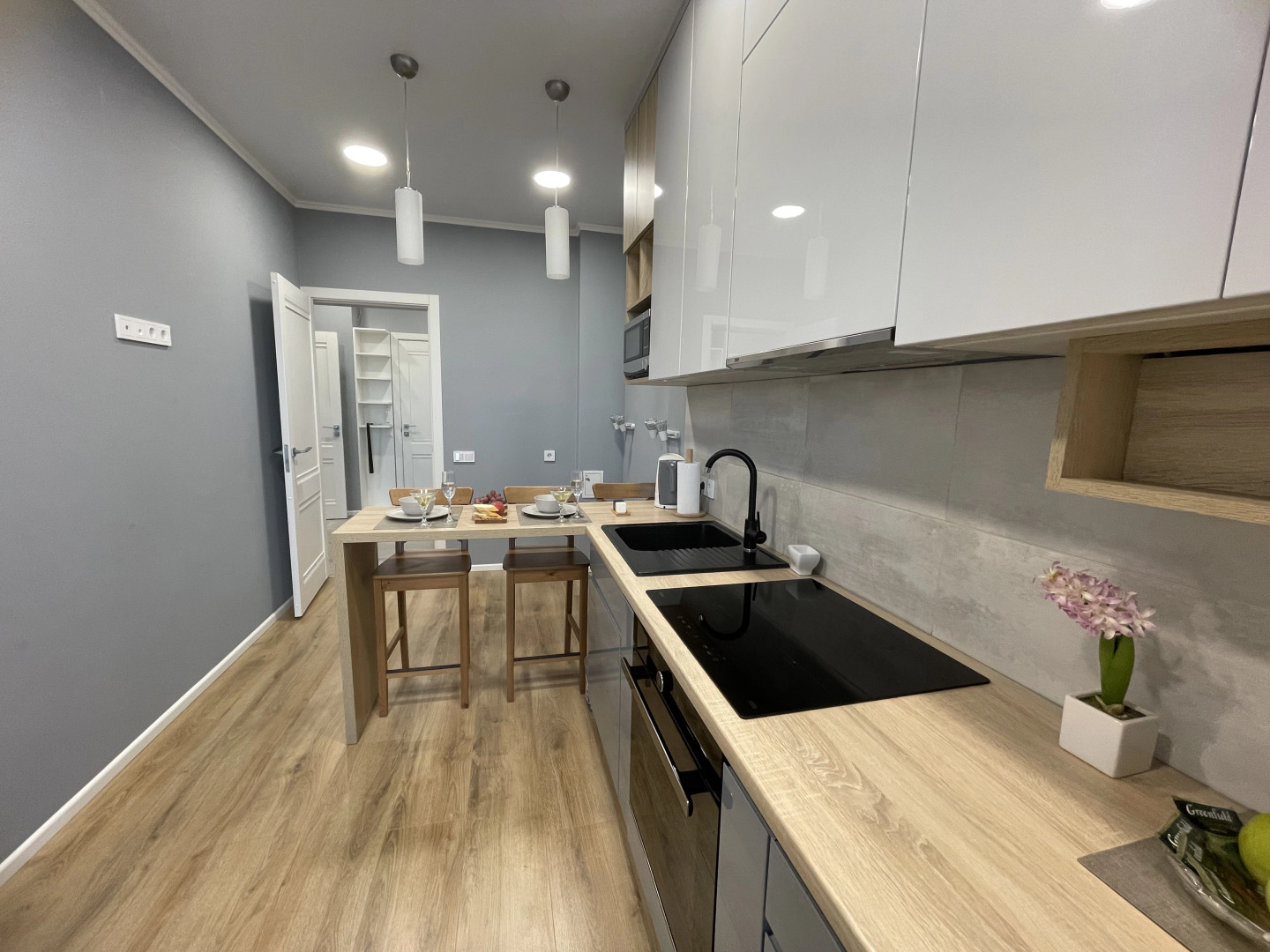 Квартира Стильный Apart с Панорамным Видом в Центре