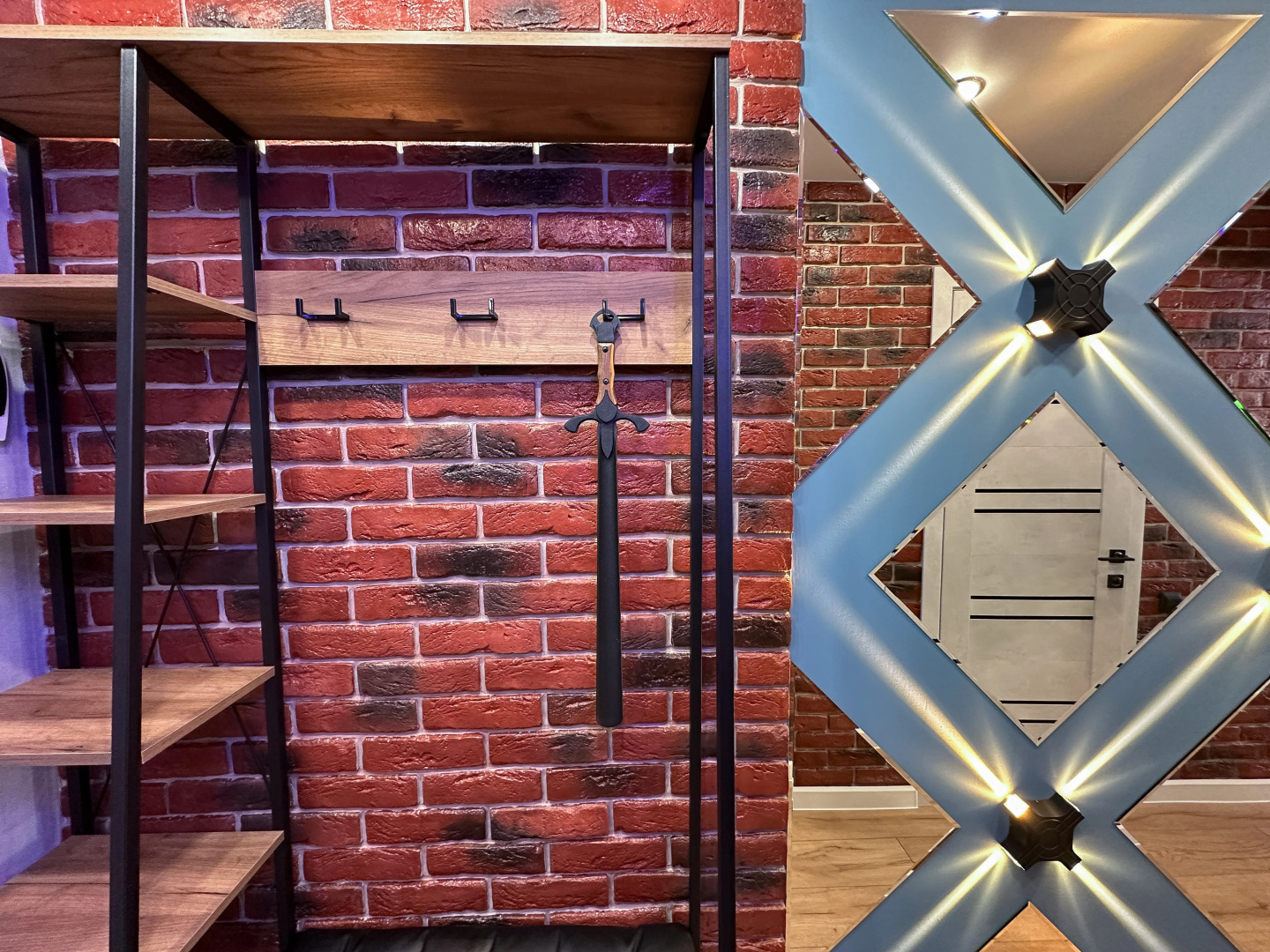 Апартаменты Евродвушка с дизайнерским решением в стиле Soft loft