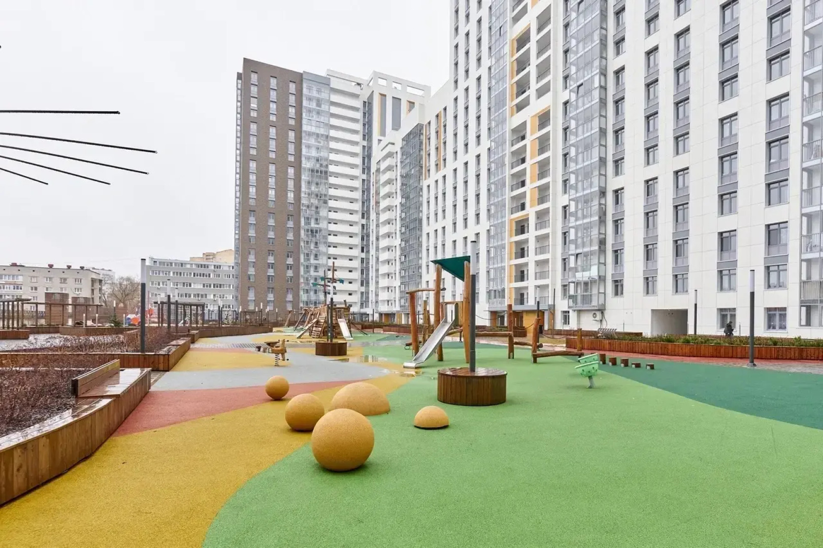 Квартира Студия в новом доме ЖК Премьер, самый центр города у Гипермаркет Семья по адресу Николая Островского 52 на 4 человек