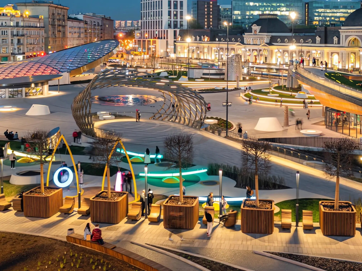 Апартаменты Современные в Скандинавском Стиле с Мансардными Окнами в Центре Москвы