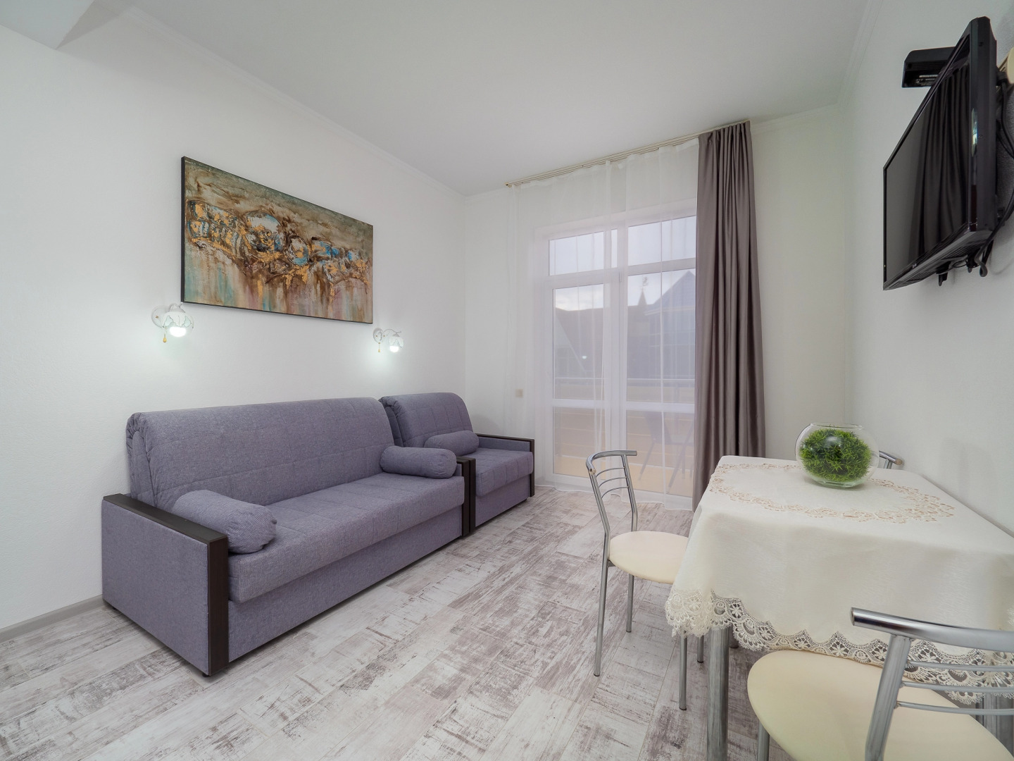 Апартаменты У Моря С Бассейном в ЖК Солнечный апр34