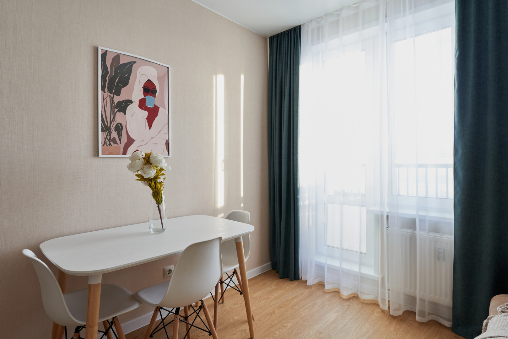 Квартира в стиле минимализм с видом на Комарово