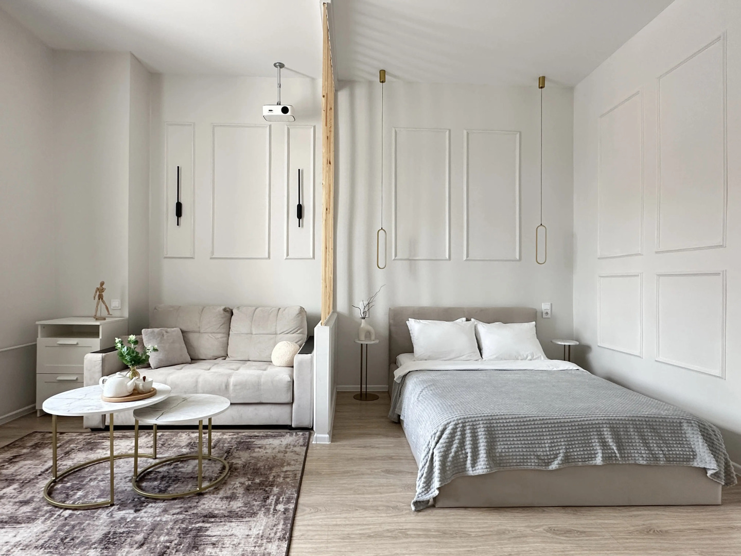 Квартира Современная Классика с Кинотеатром в Центре Art Apart 4