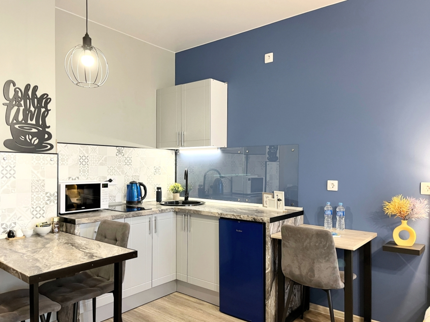 Апартаменты Солнечная студия 1 в ЖК Мельница